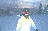 All the kids started going on steep (blue/diamond) slopes this year. This is Rachel on top of a mountain when in a snow storm. We lost almost all photos in a hard disk crash. This is one of the rare surviving pictures from our December 2005 trip All the kids started going on steep (blue/diamond) slopes this year. This is Rachel on top of a mountain when in a snow storm. We lost almost all photos in a hard disk crash. This is one of the rare surviving pictures from our December 2005 trip